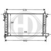 DIEDERICHS 8126111 Radiator, engine cooling